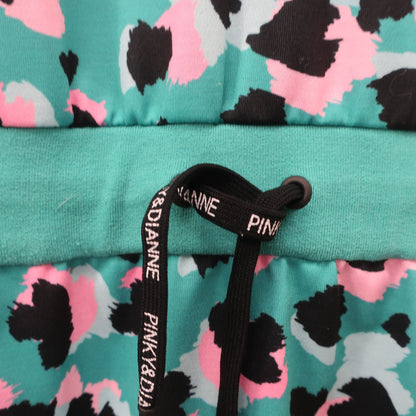 PINKY&DIANNE ワンピース 緑系総柄 レディース 38 012-2146301 A