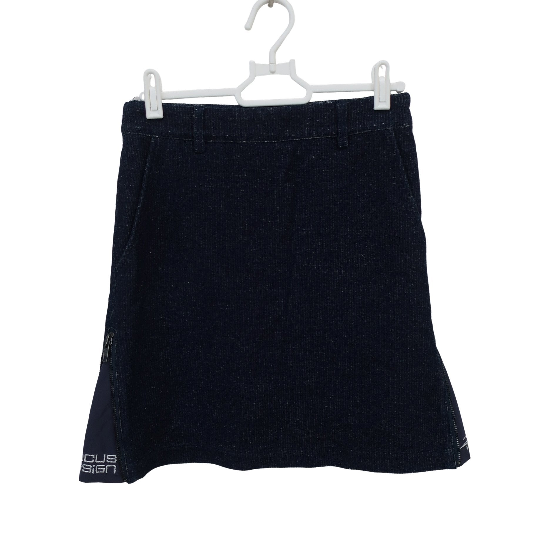 DUCUS DESIGN スカート ネイビー レディース S B