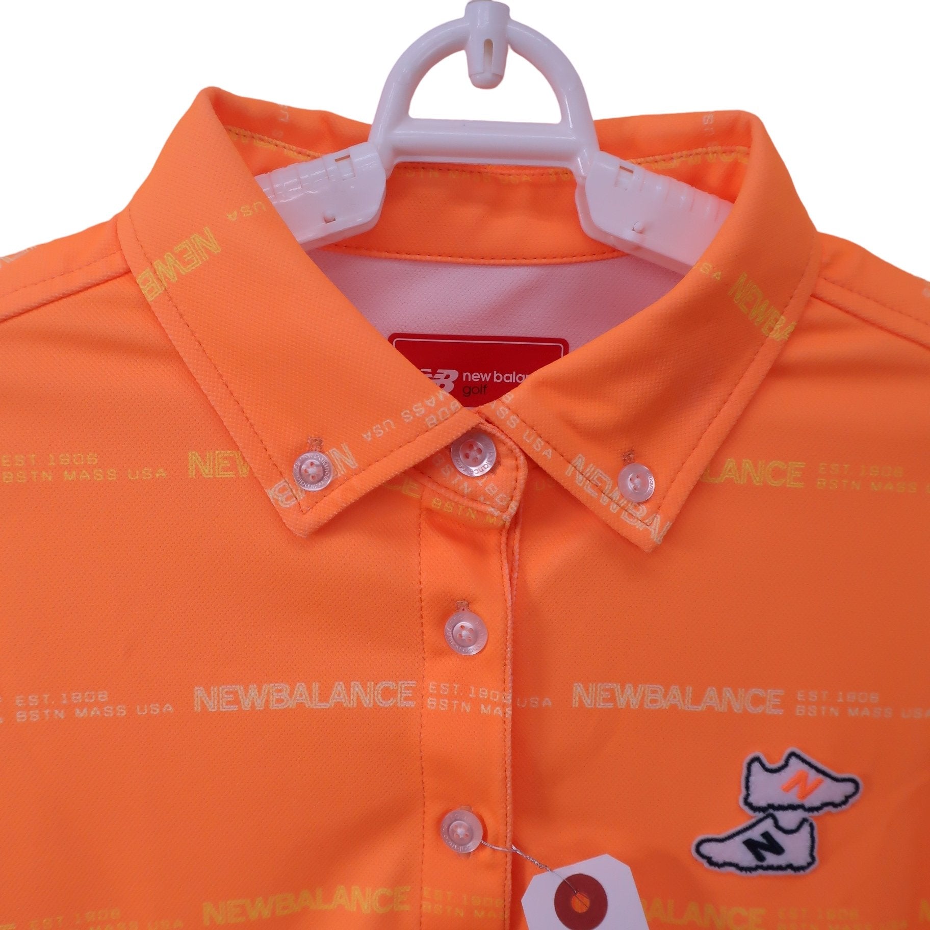 New Balance golf(ニューバランスゴルフ) ポロシャツ オレンジ レディース 1 012-1168510 A