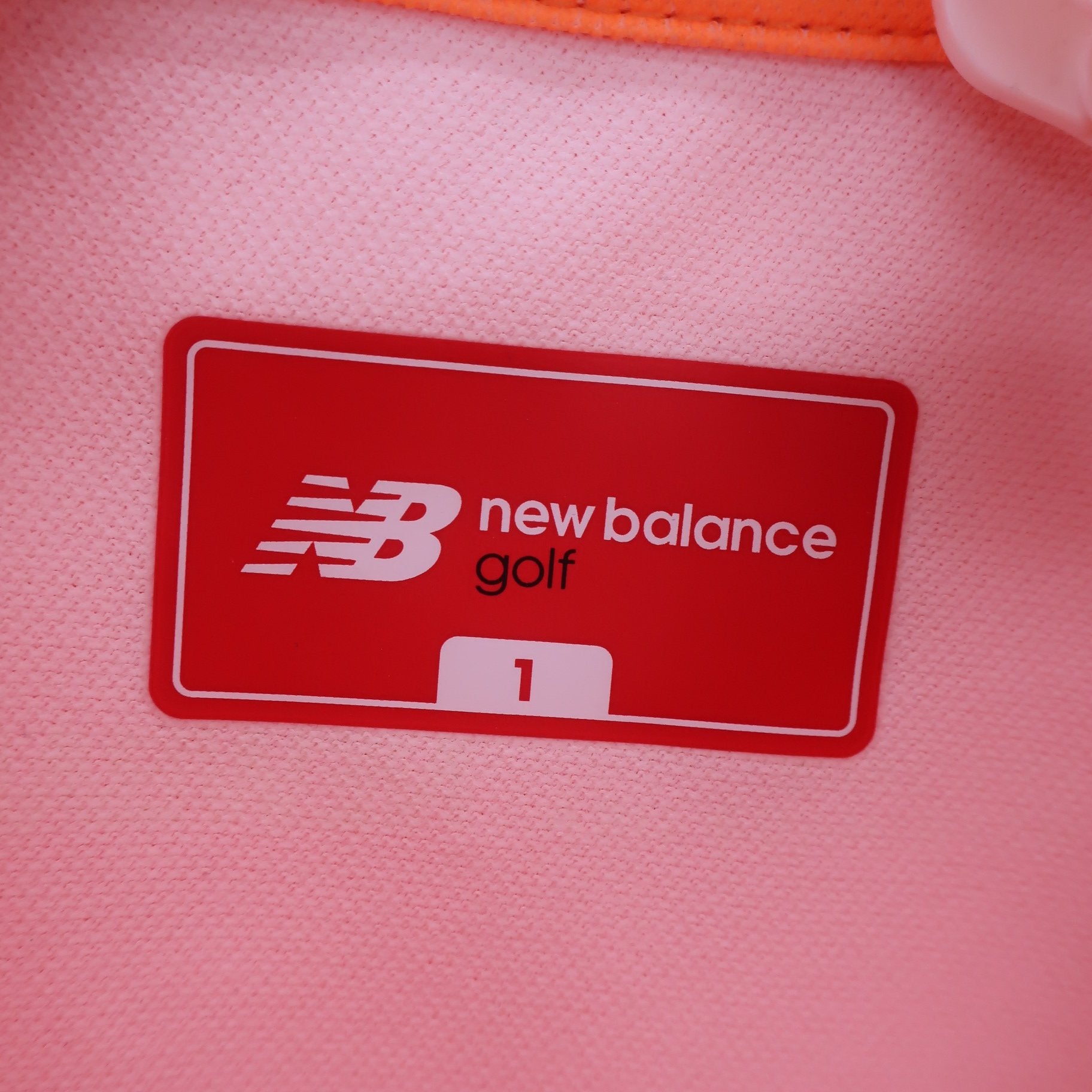 New Balance golf(ニューバランスゴルフ) ポロシャツ オレンジ レディース 1 012-1168510 A