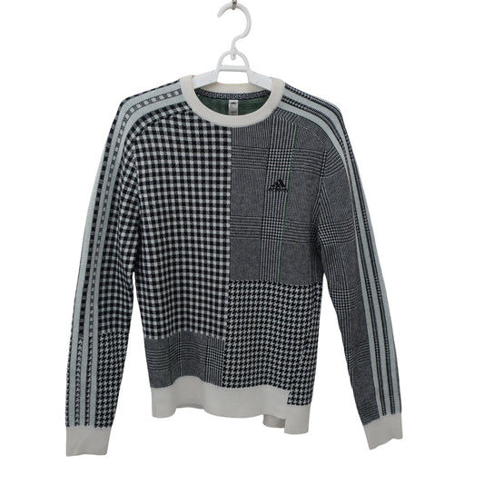 adidas(アディダス) セーター 白黒総柄 レディース M A