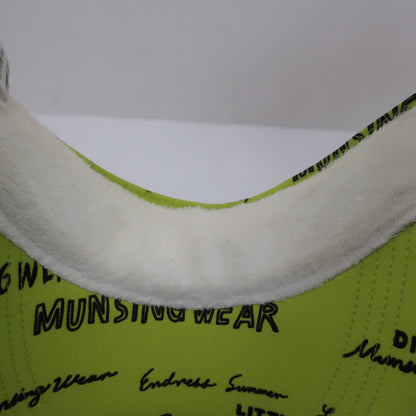 Munsingwear(マンシングウェア) サンバイザー 黄色総柄 レディース フリーサイズ B