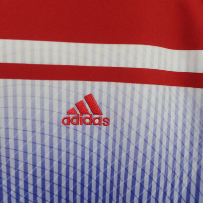adidas(アディダス) ポロシャツ 赤白青系 メンズ L/G A