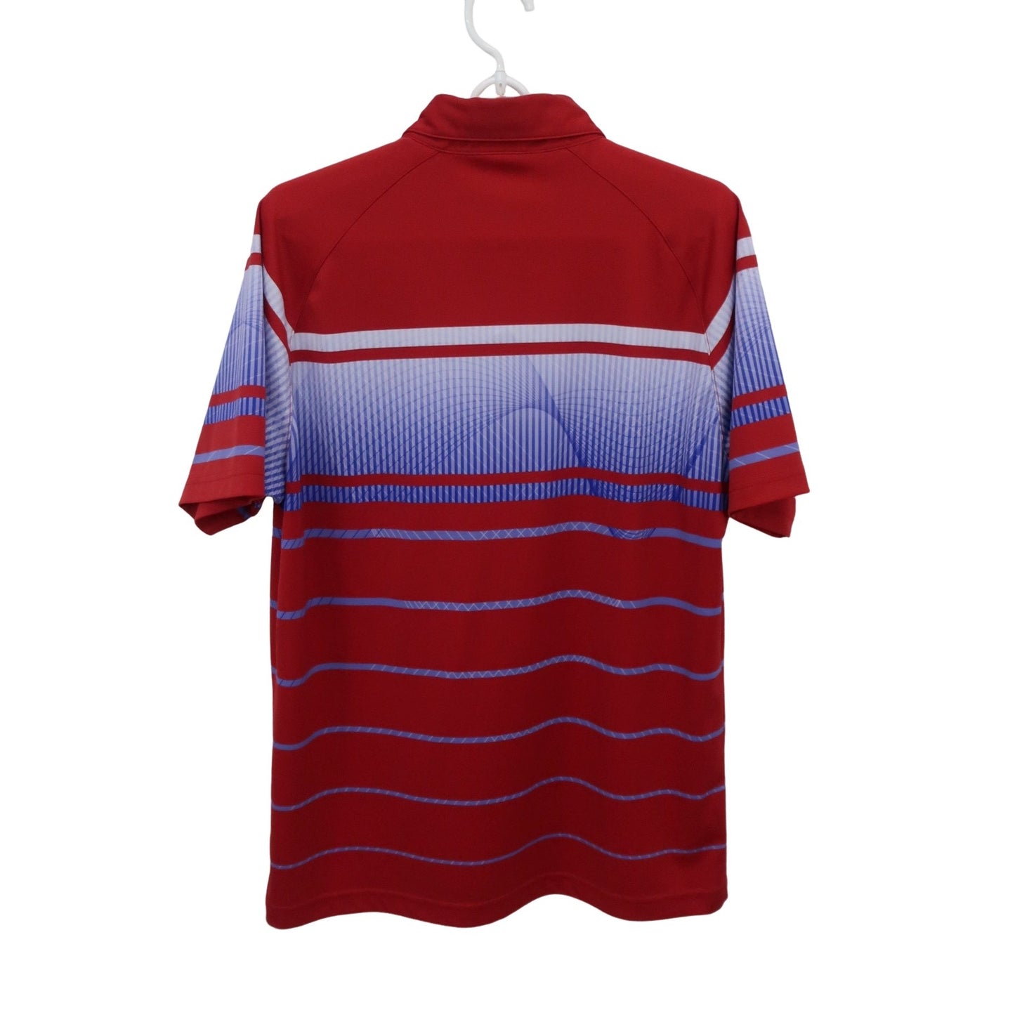 adidas(アディダス) ポロシャツ 赤白青系 メンズ L/G A