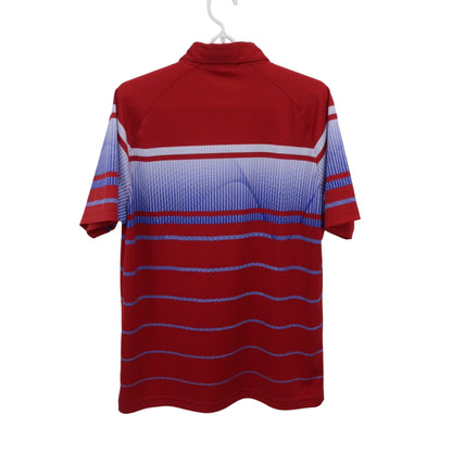 adidas(アディダス) ポロシャツ 赤白青系 メンズ L/G A
