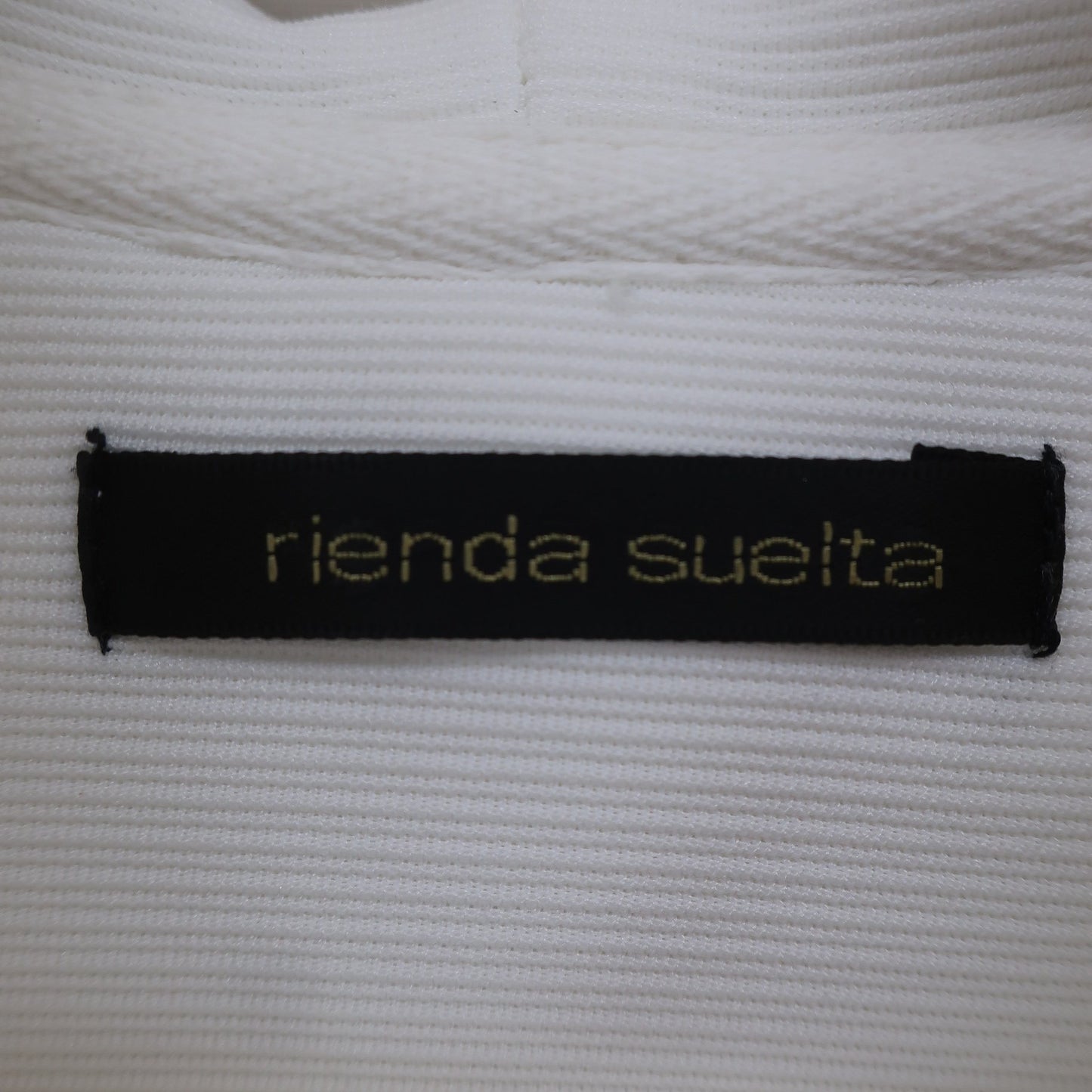 rienda suelta(リエンダスエルタ) パーカー 白 レディース S A