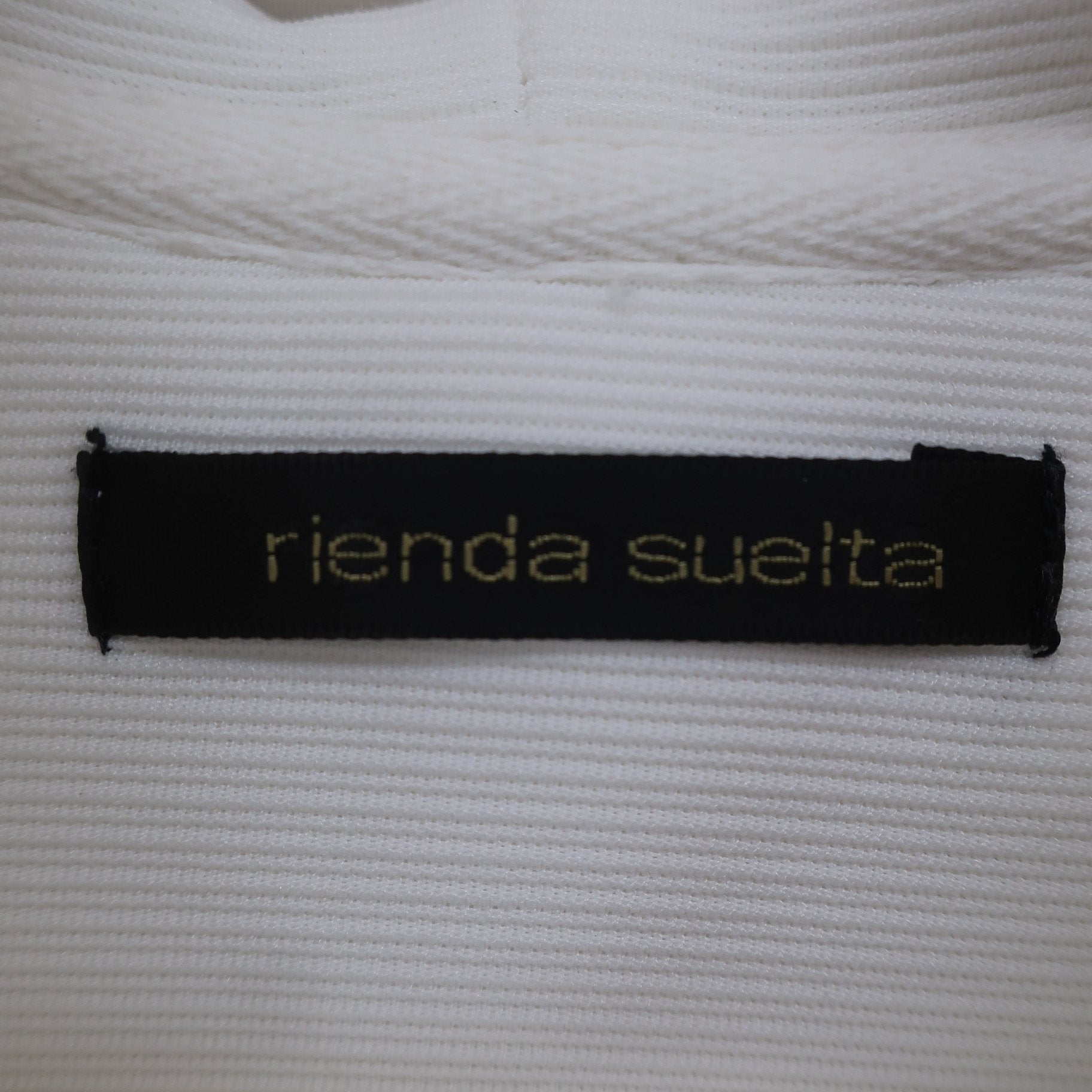 rienda suelta(リエンダスエルタ) パーカー 白 レディース S A
