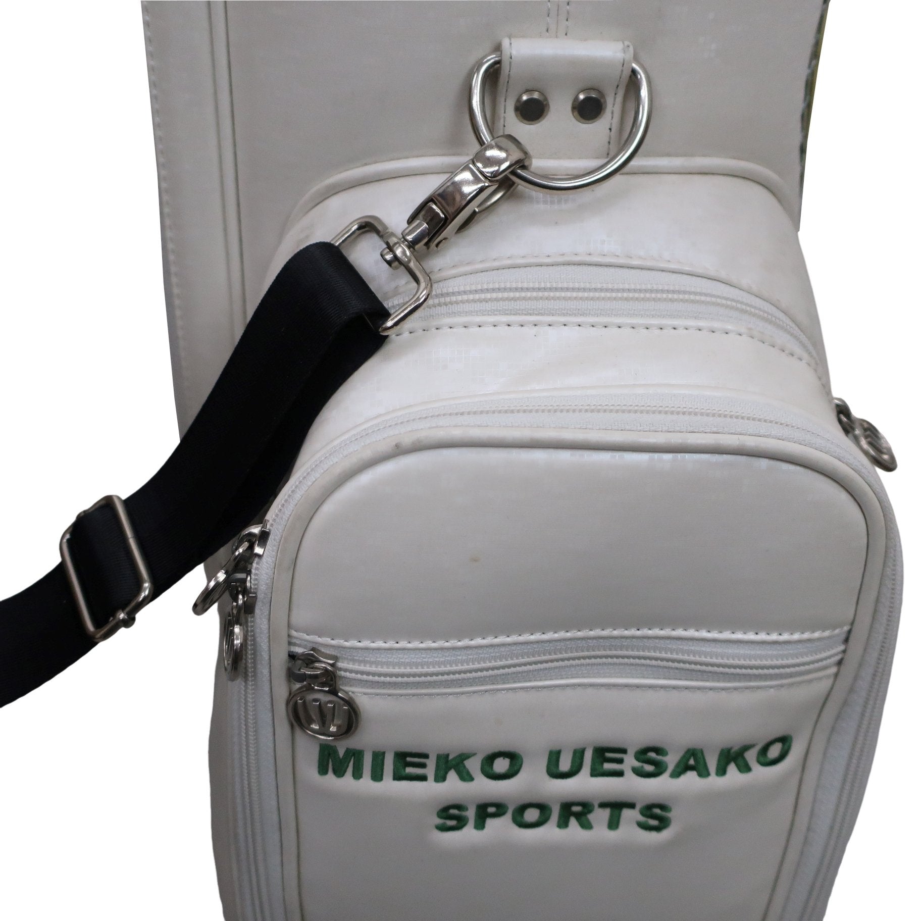 MIEKO UESAKO SPORTS1 キャディバッグ 白 5口 B
