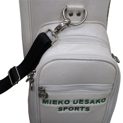 MIEKO UESAKO SPORTS1 キャディバッグ 白 5口 B
