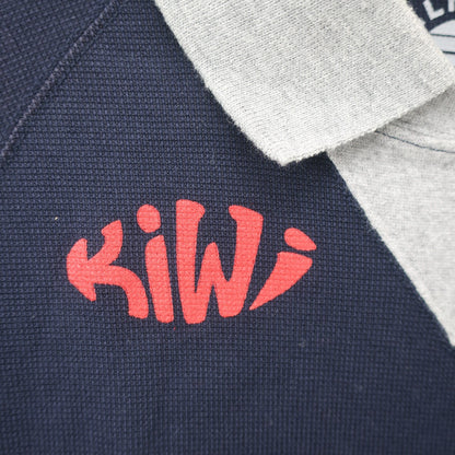 PALMS&CO.(パームスアンドコー) 半袖ポロシャツ ネイビーグレー メンズ S A
