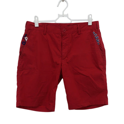 BEAMS GOLF1 ハーフパンツ 赤 メンズ S B
