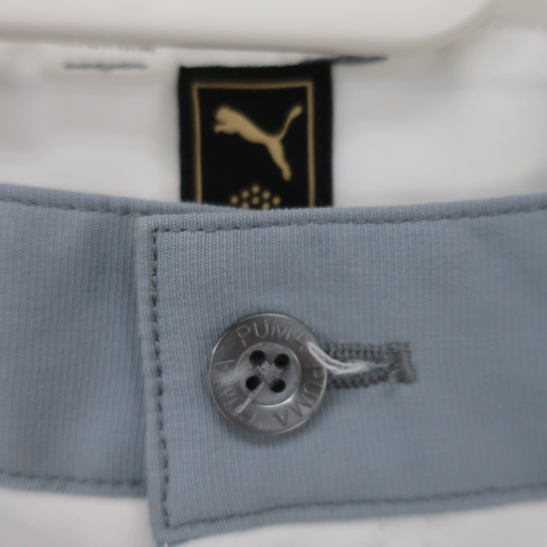 PUMA GOLF1 ハーフパンツ グレー白 メンズ 76 A