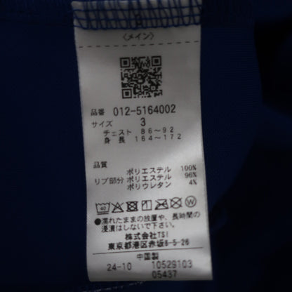 New Balance golf(ニューバランスゴルフ) 半袖パーカー 青 メンズ 3 012-5164002 A