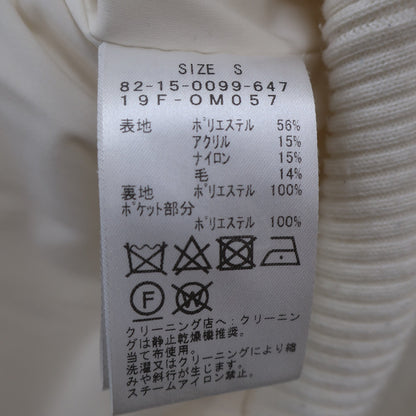 BEAMS GOLF(ビームスゴルフ) ハーフジップセーター 白 メンズ S B