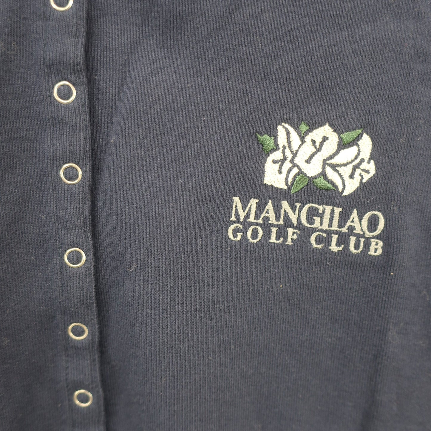 MANGILAO ポロシャツ ネイビー レディース L N