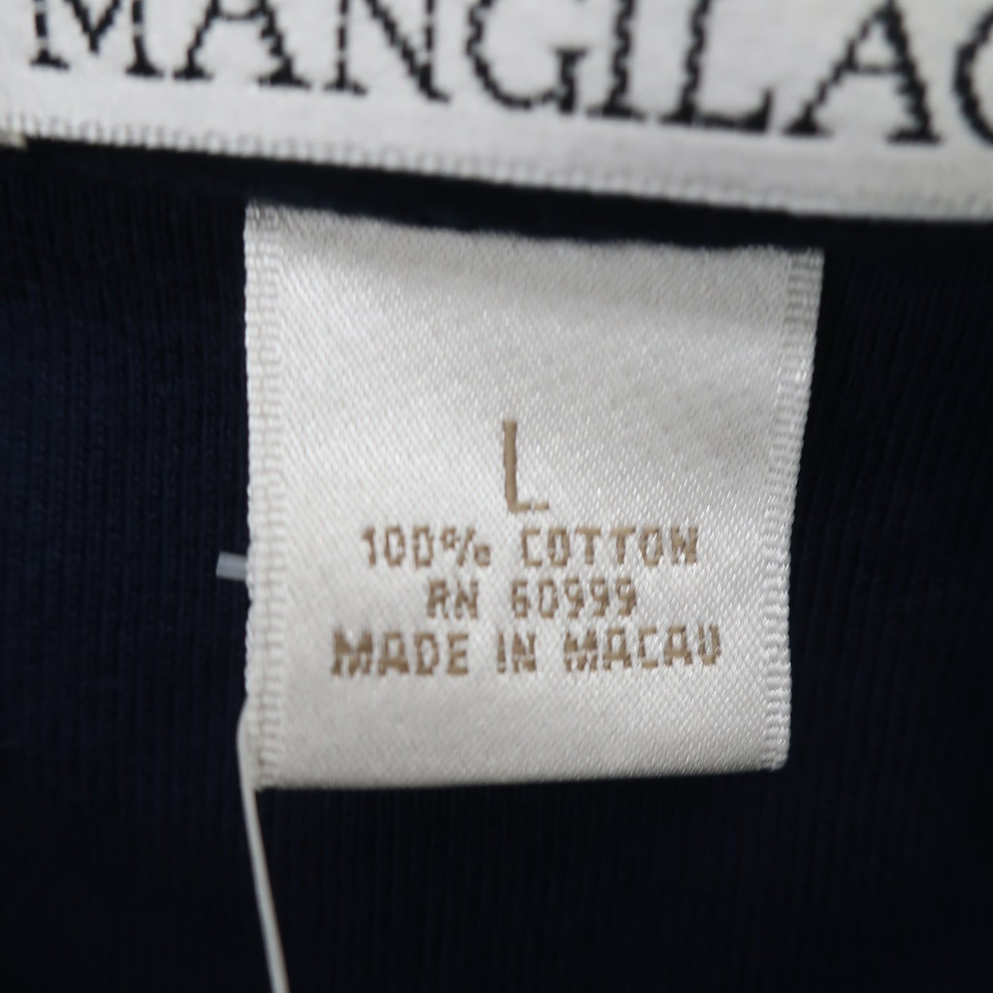 MANGILAO ポロシャツ ネイビー レディース L N
