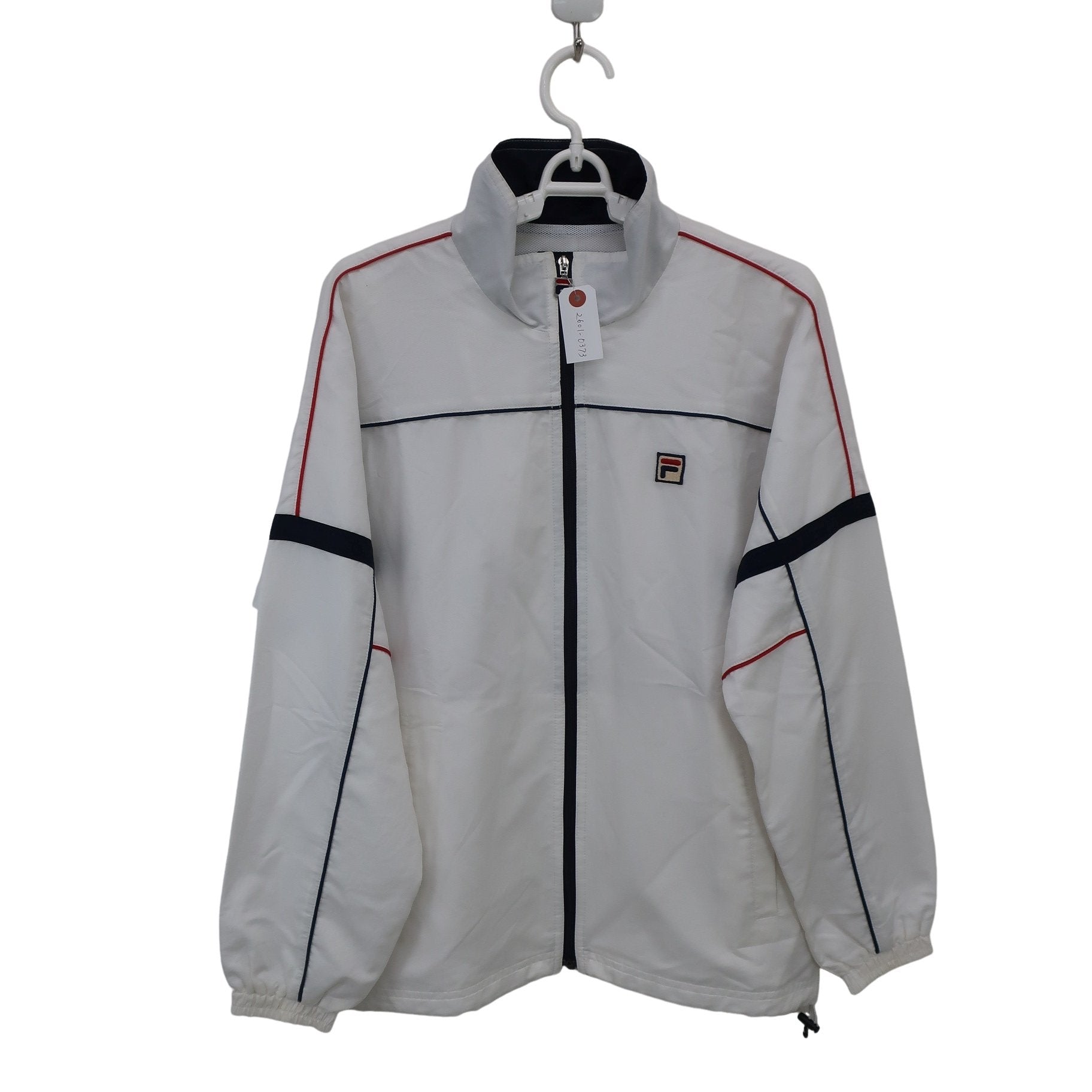 FILA GOLF(フィラゴルフ) フルジップジャケット 白 メンズ S B