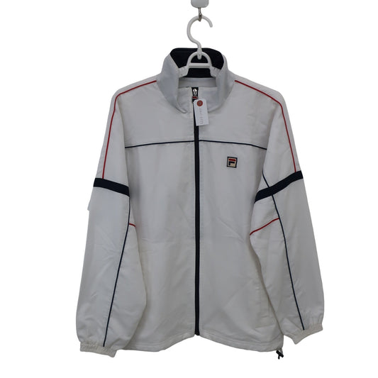 FILA GOLF(フィラゴルフ) フルジップジャケット 白 メンズ S B