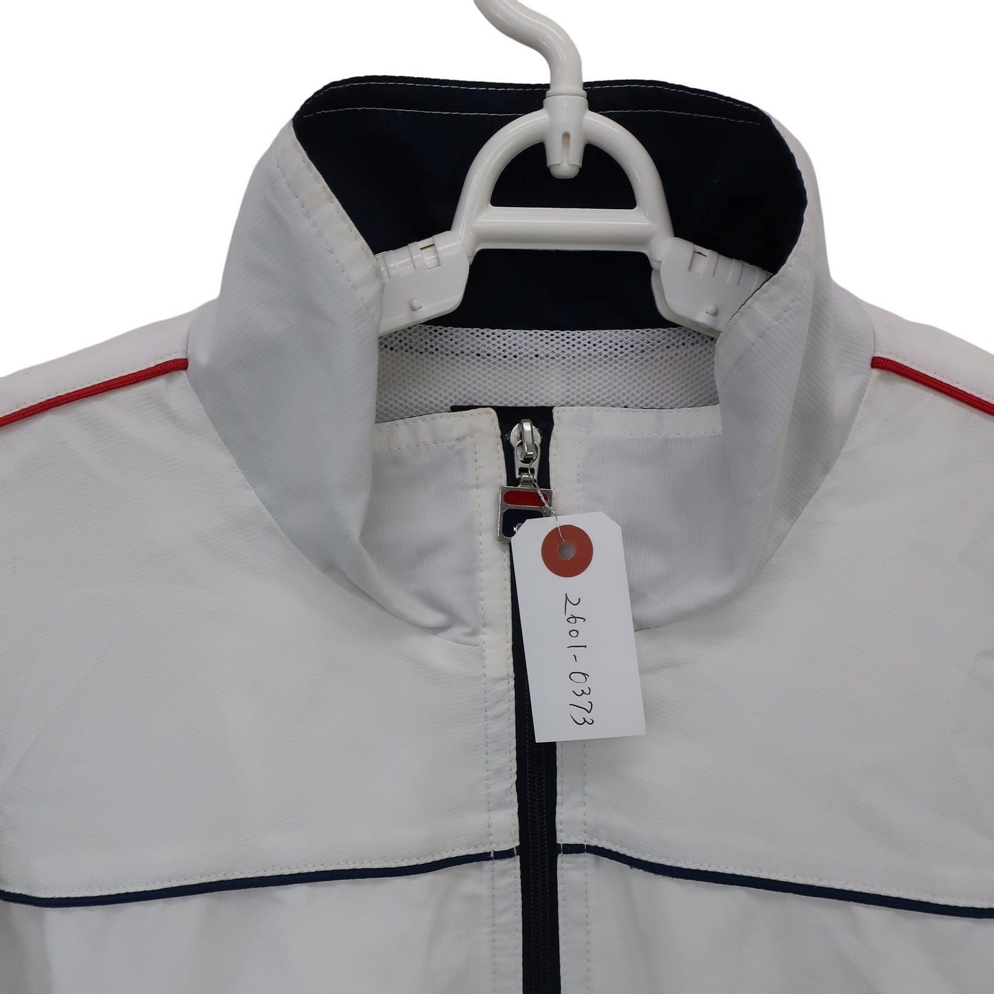 FILA GOLF(フィラゴルフ) フルジップジャケット 白 メンズ S B