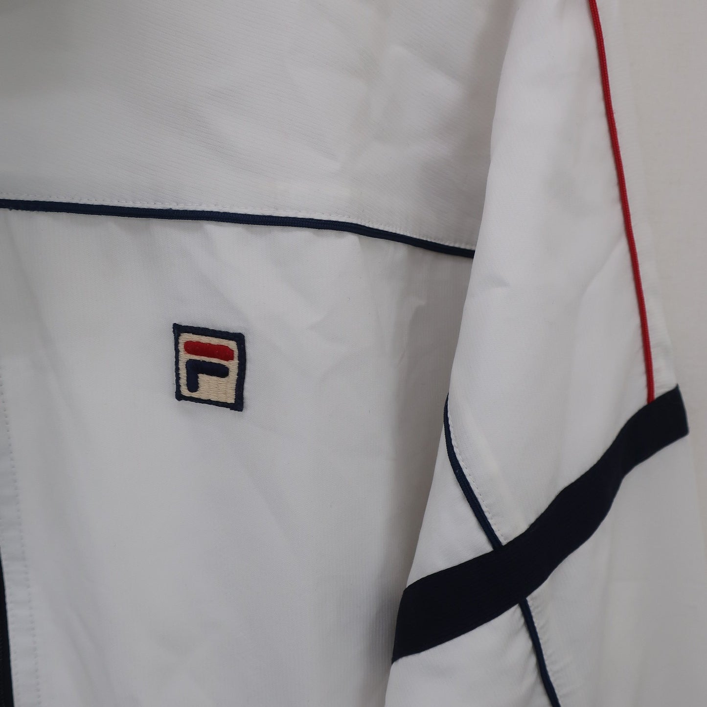 FILA GOLF(フィラゴルフ) フルジップジャケット 白 メンズ S B