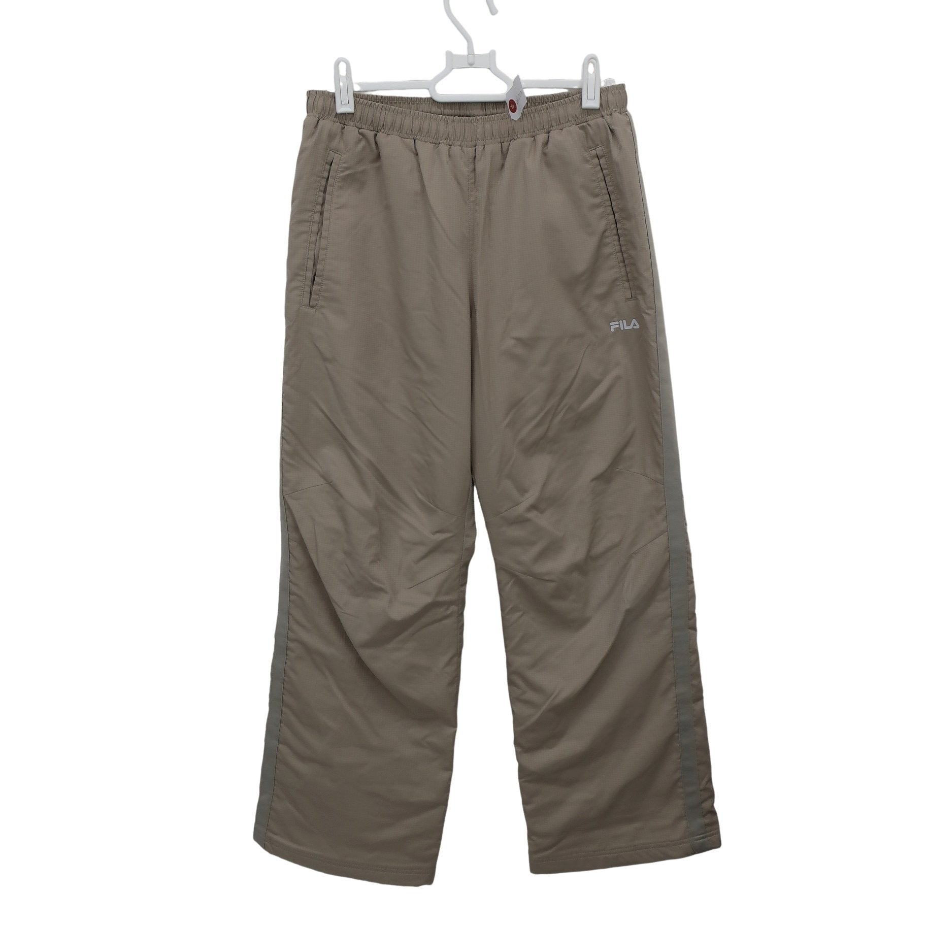 FILA GOLF1 ナイロンパンツ ベージュ メンズ S A