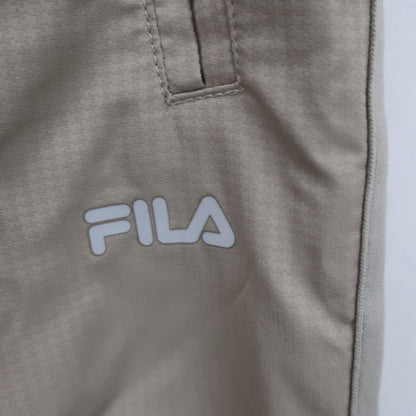 FILA GOLF1 ナイロンパンツ ベージュ メンズ S A