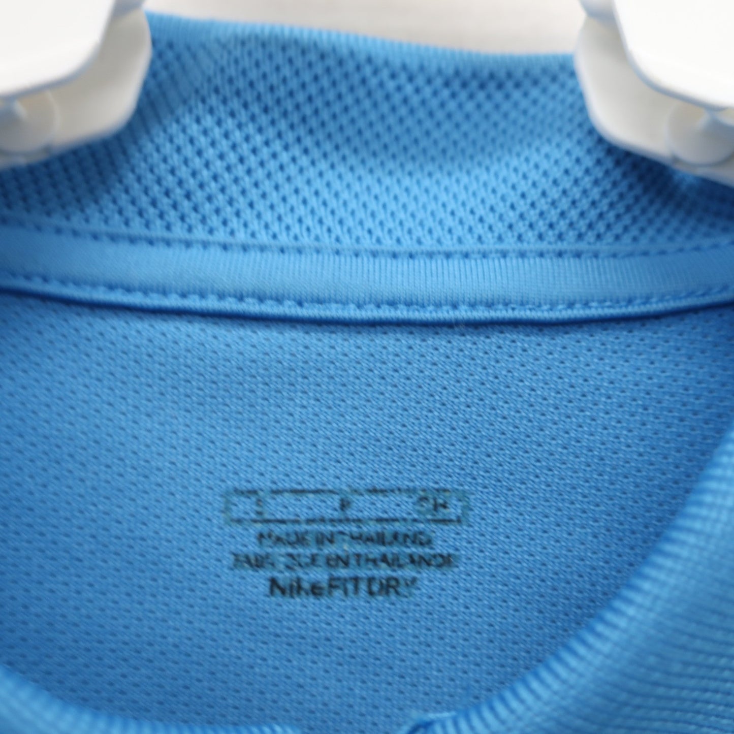 NIKE GOLF(ナイキゴルフ) ハーフジップポロシャツ 水色 メンズ S A