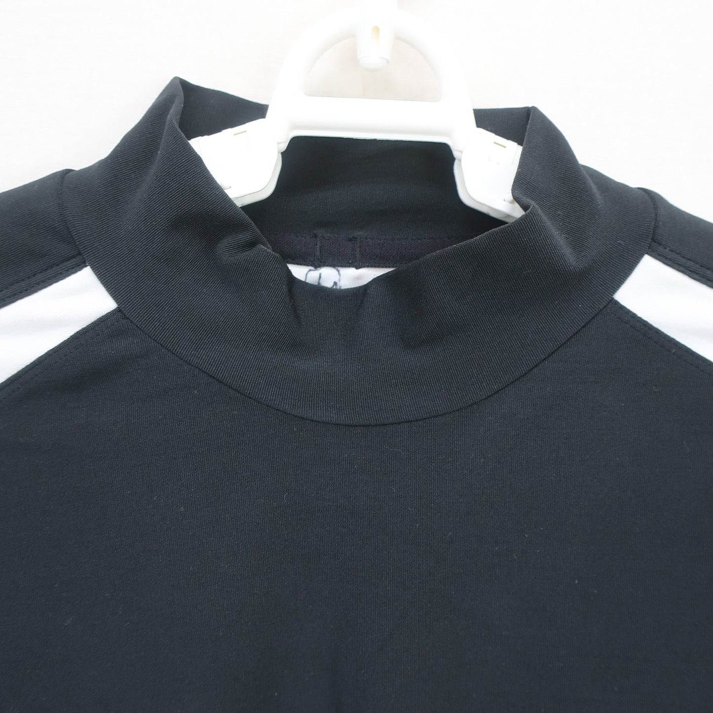NIKE GOLF(ナイキゴルフ) 半袖モックネックシャツ 黒白 メンズ S A