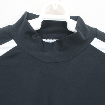 NIKE GOLF(ナイキゴルフ) 半袖モックネックシャツ 黒白 メンズ S A