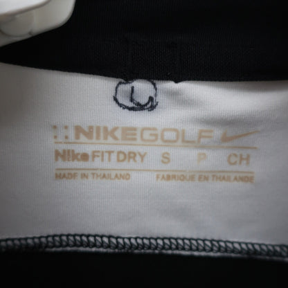 NIKE GOLF(ナイキゴルフ) 半袖モックネックシャツ 黒白 メンズ S A