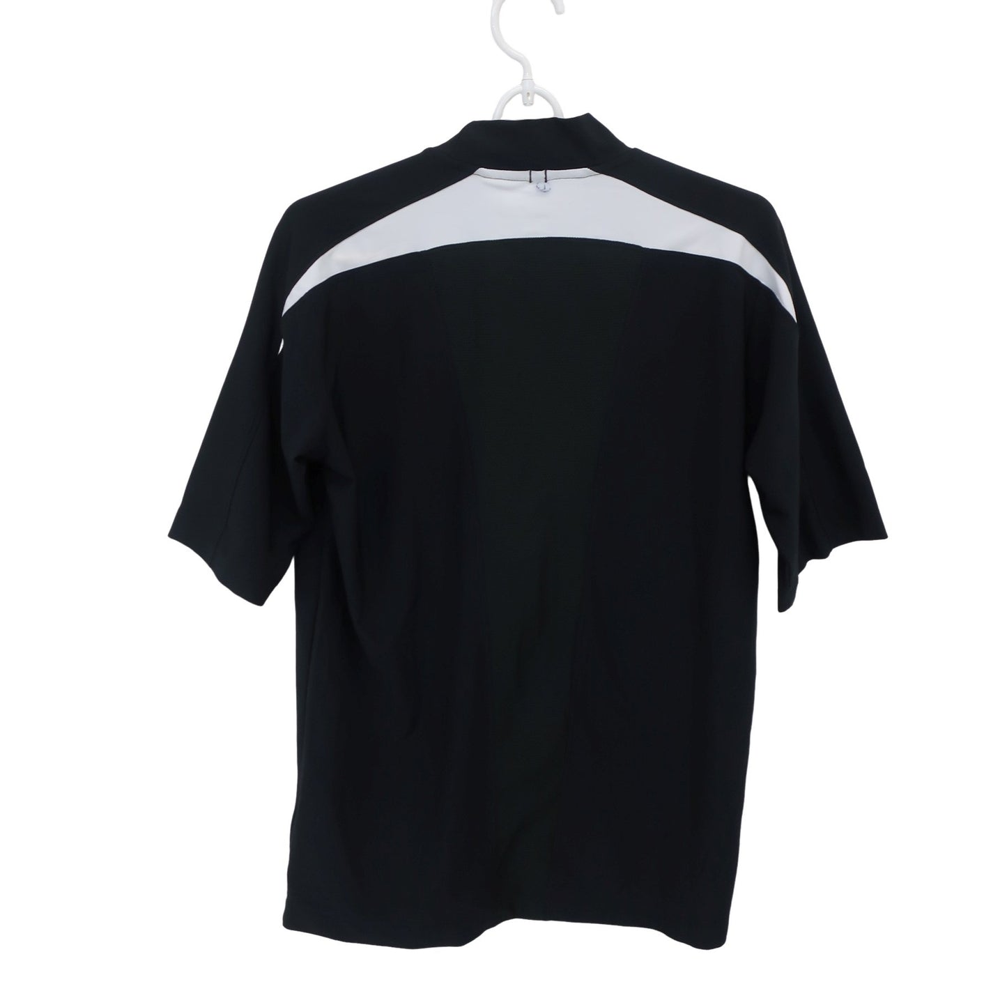 NIKE GOLF(ナイキゴルフ) 半袖モックネックシャツ 黒白 メンズ S A