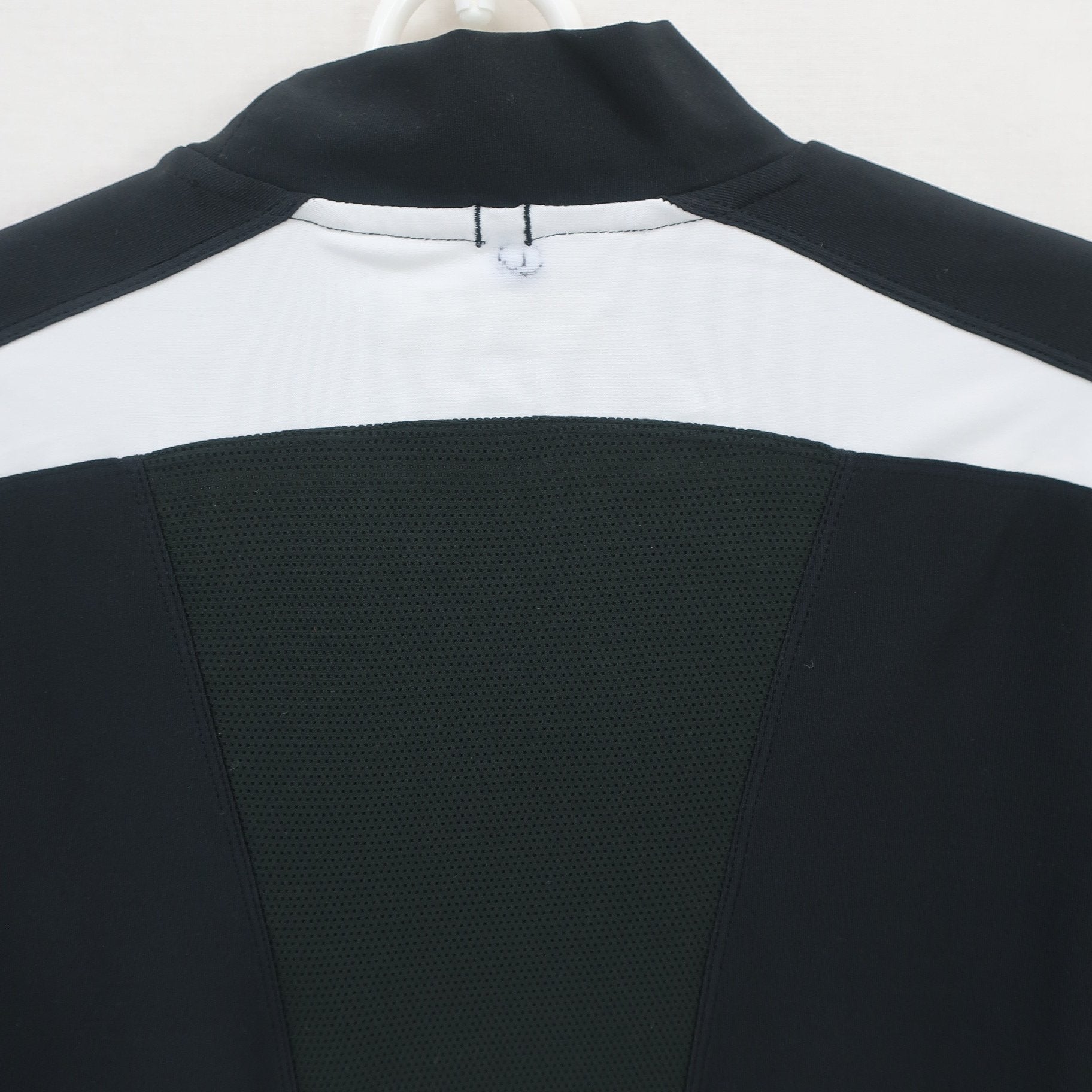 NIKE GOLF(ナイキゴルフ) 半袖モックネックシャツ 黒白 メンズ S A