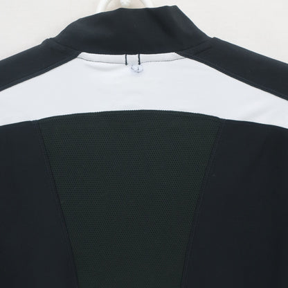 NIKE GOLF(ナイキゴルフ) 半袖モックネックシャツ 黒白 メンズ S A