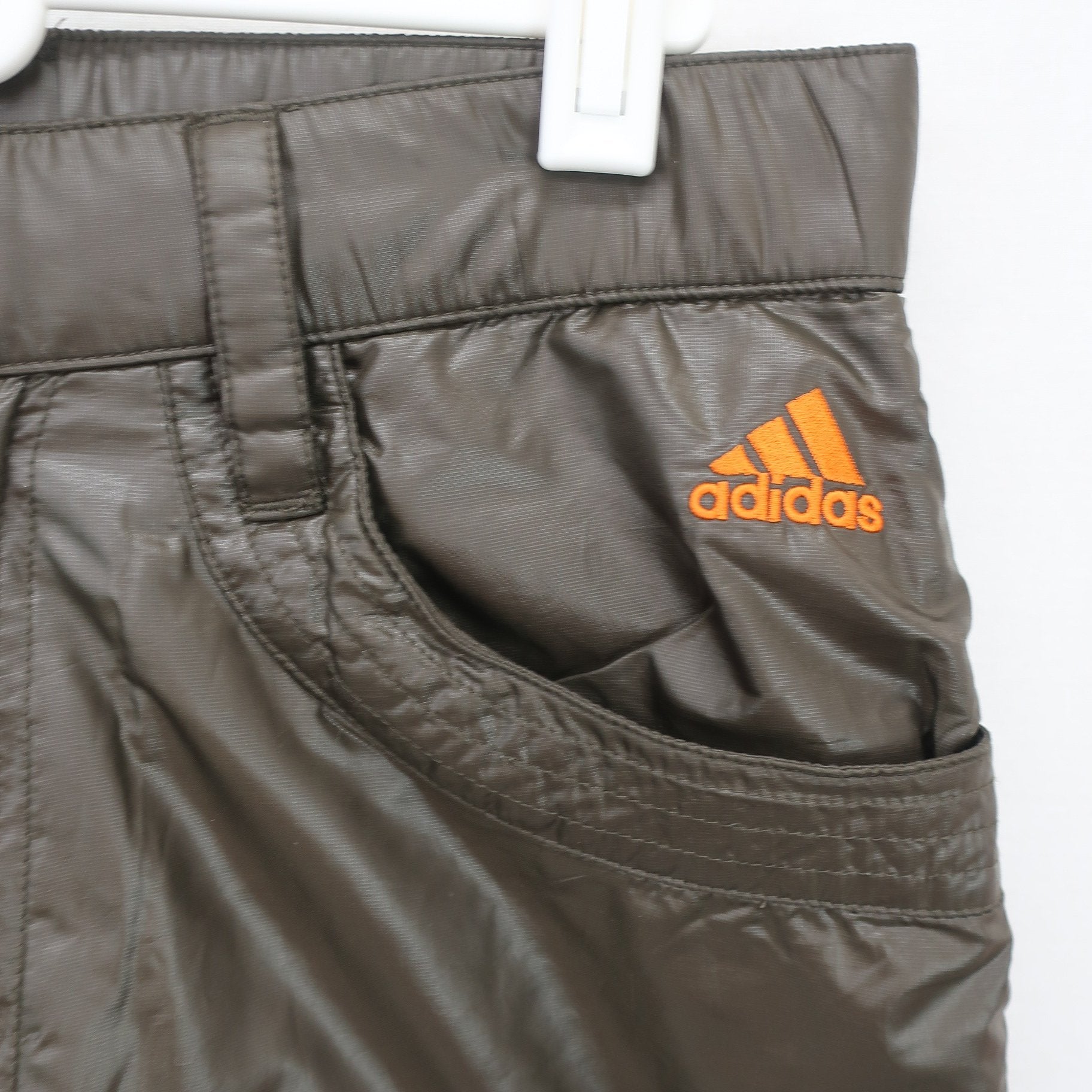 adidas1 ナイロンパンツ ブラウン メンズ S B