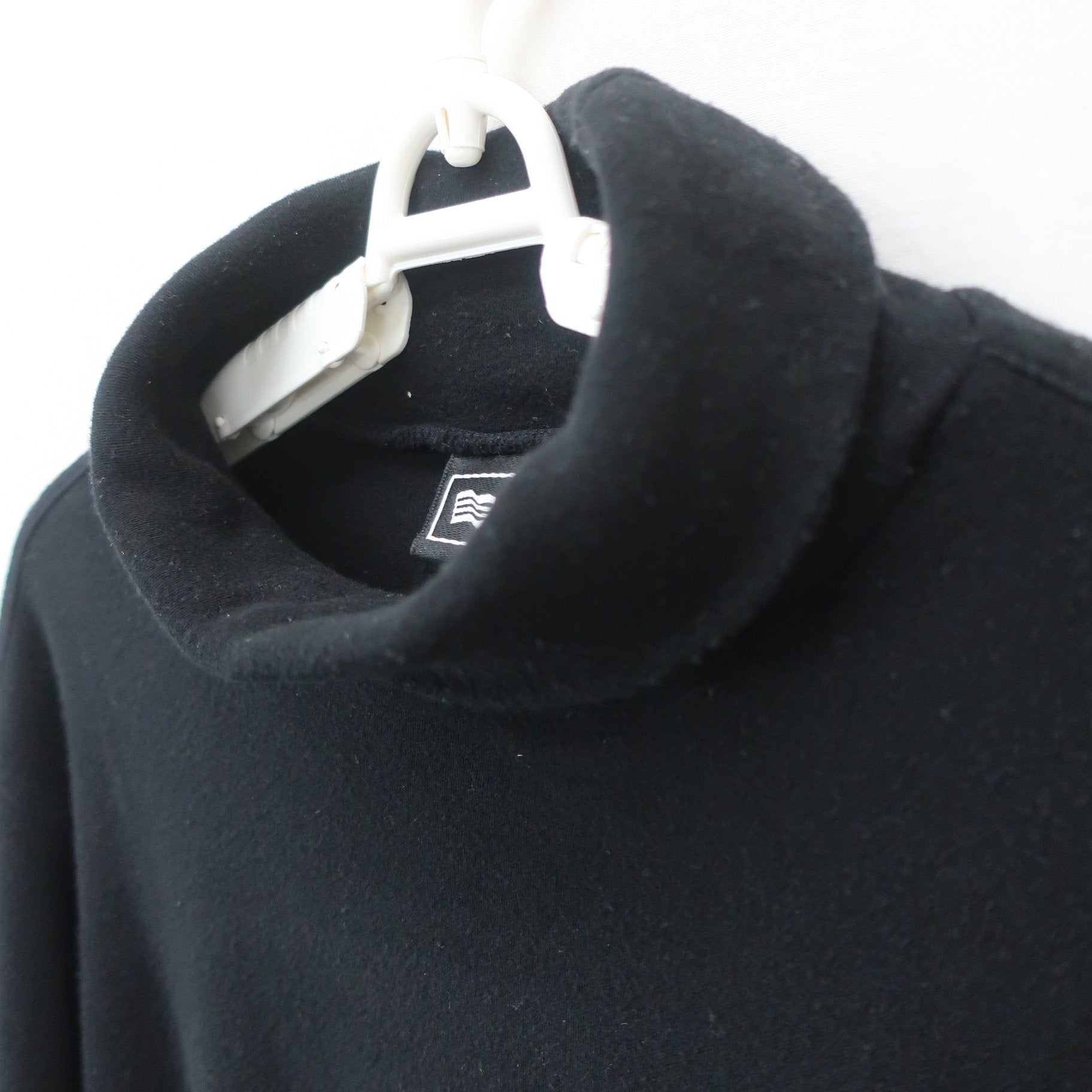 adidas(アディダス) ハイネックシャツ 黒 メンズ S B