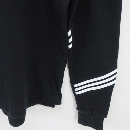adidas(アディダス) ハイネックシャツ 黒 メンズ S B