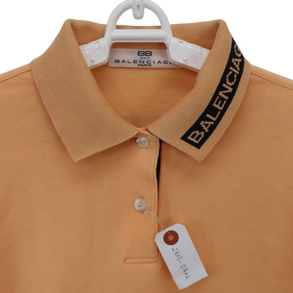 BALENCIAGA(バレンシアガ) 長袖ポロシャツ オレンジ レディース M B