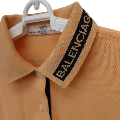 BALENCIAGA(バレンシアガ) 長袖ポロシャツ オレンジ レディース M B