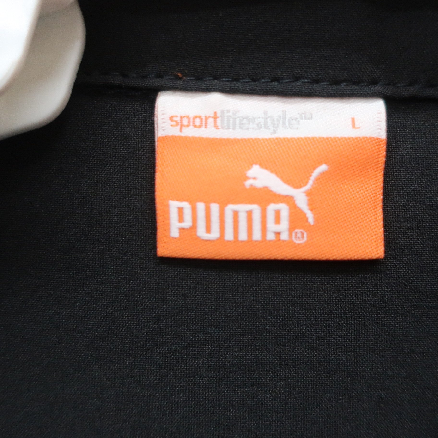 PUMA GOLF(プーマゴルフ) ポロシャツ 黒 メンズ L B