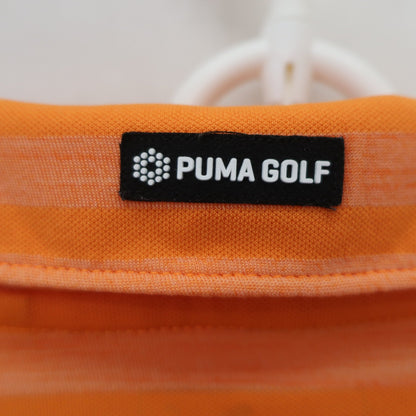 PUMA GOLF(プーマゴルフ) ポロシャツ オレンジ メンズ L B