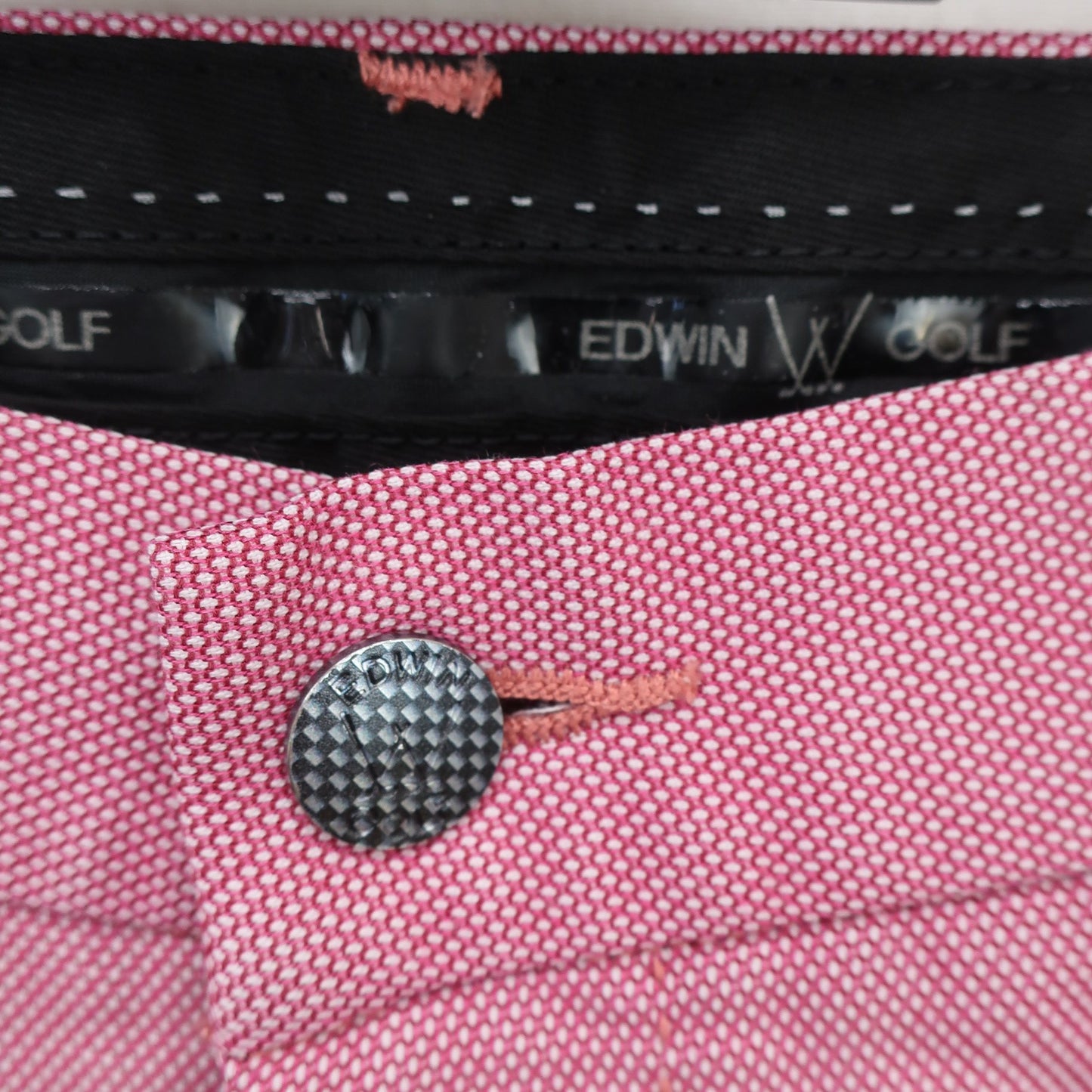 EDWIN GOLF1 パンツ 赤系 メンズ M B