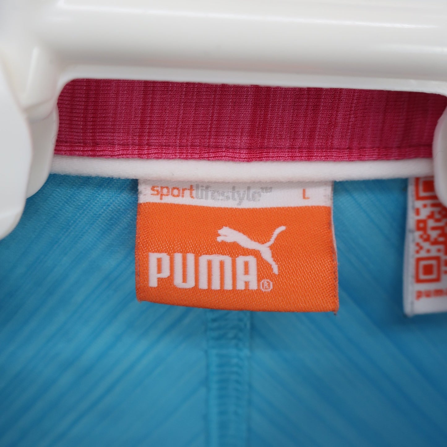 PUMA GOLF(プーマゴルフ) ポロシャツ 水色 メンズ L A