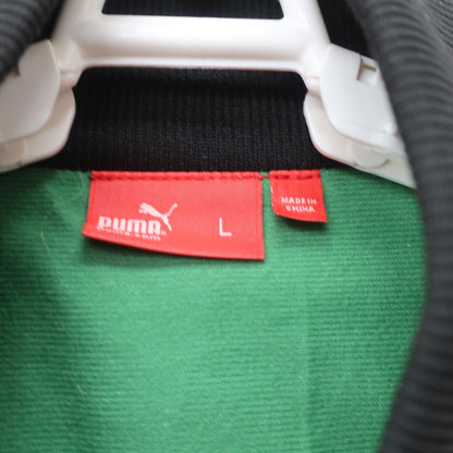 PUMA GOLF(プーマゴルフ) ブルゾン 黒緑系 メンズ L B