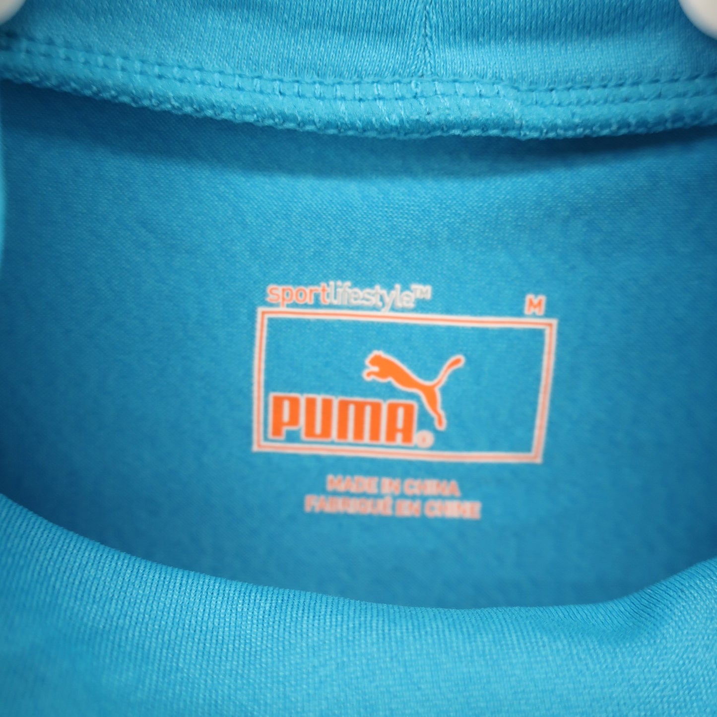 PUMA GOLF(プーマゴルフ) ハイネックシャツ 水色 メンズ M A