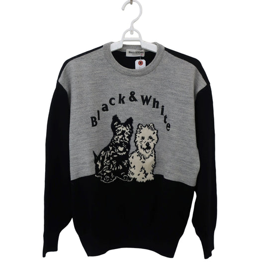 Black & White(ブラック&ホワイト) セーター グレー レディース M A