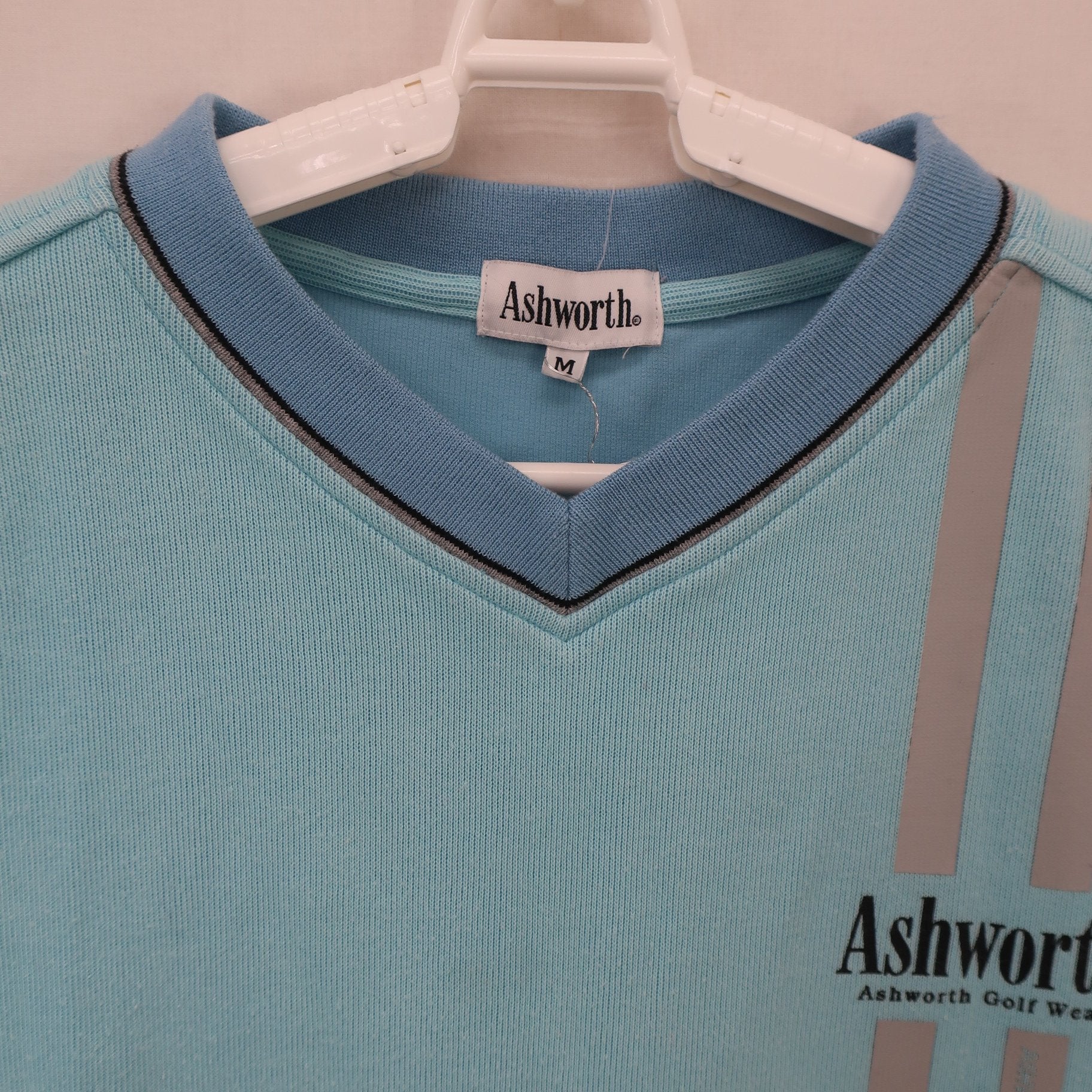 ASHWORTH(アシュワース) ベスト 水色 レディース M A