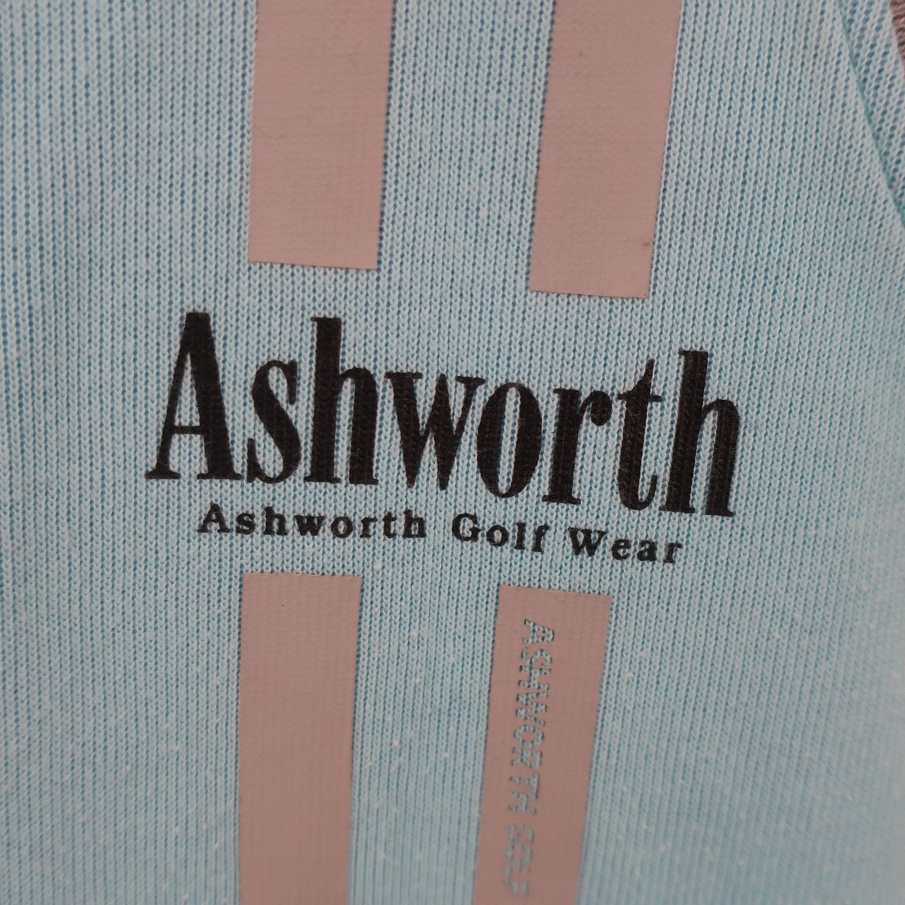 ASHWORTH(アシュワース) ベスト 水色 レディース M A
