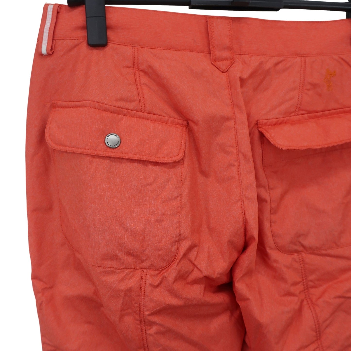 ASHWORTH1 ナイロンパンツ 赤 レディース L A