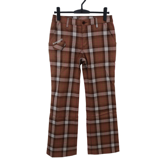 le coq sportif1 パンツ ベージュチェック レディース 9 A