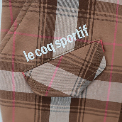 le coq sportif1 パンツ ベージュチェック レディース 9 A
